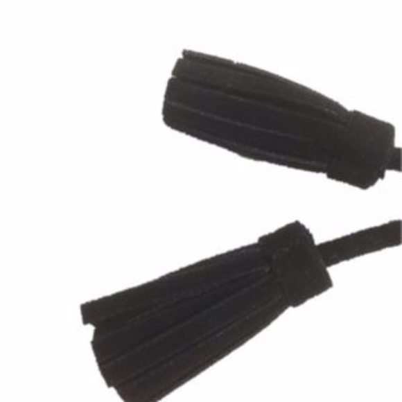 LC LAUREN CONRAD Leopard Animal Print Lace-Up Tassel Flats | Size 7.5 NWT - Picture 4 of 6